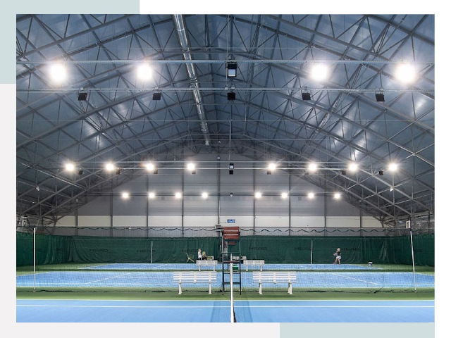 Строительство теннисных кортов в Искитим от 612 руб.