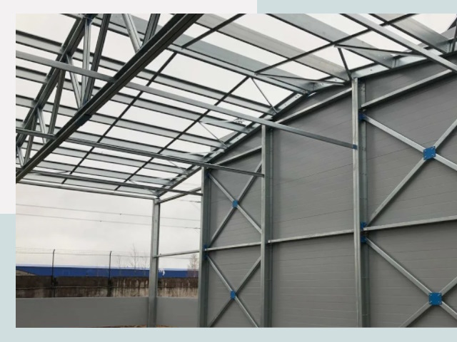 Каркасные ангары от СтальСтрой-Скм по цене от 612 руб.