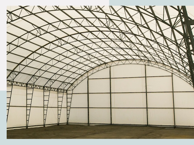 Арочные ангары от 612 руб. в Искитим и Новосибирская область