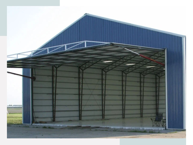 Прямо стенные ангары в Искитиме