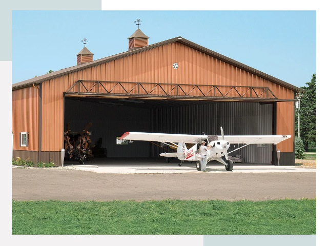 Ангары для самолетов в Искитиме