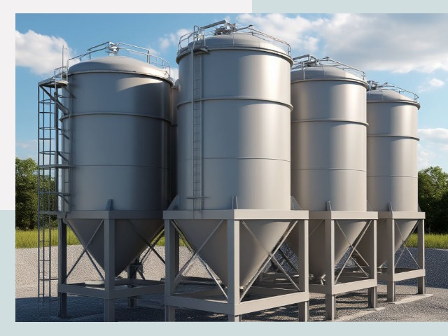 Металлические силосы от СтальСтрой-Скм по цене 612 руб.