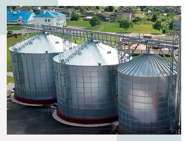 Металлические силосы в Искитиме