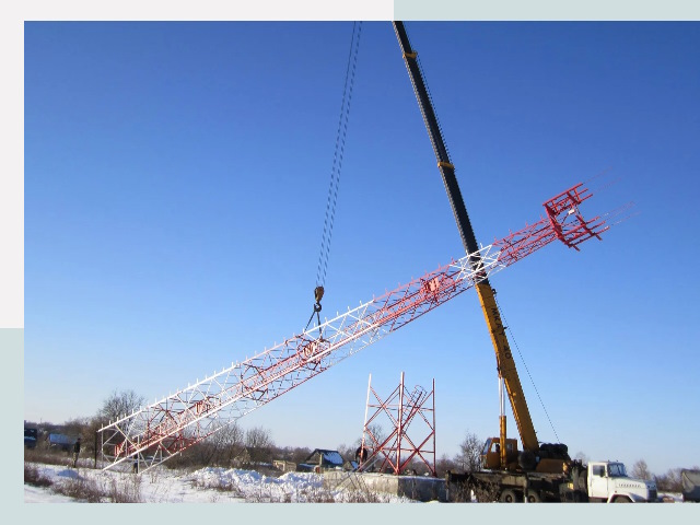 Строительство башен связи в Искитиме от 612 руб.