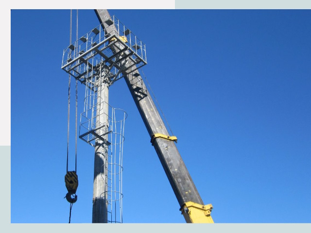 Монтаж осветительных мачт в Искитим от 612 руб.