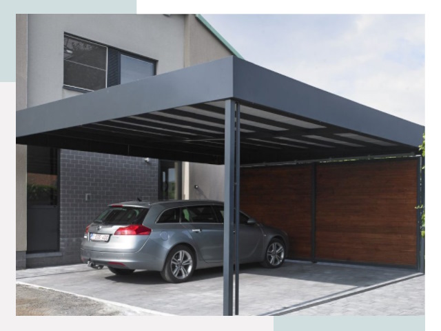 Металлические навесы в Искитиме