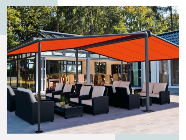 Навесы для кафе и ресторанов в Искитиме