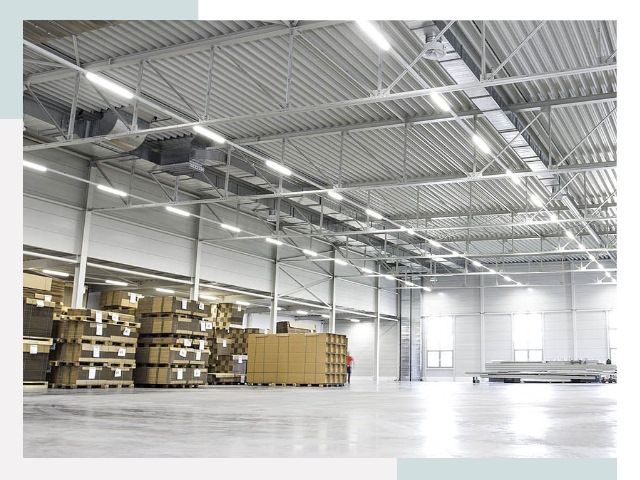 Освещение ангаров в Искитиме