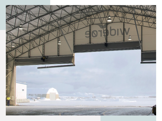 Ворота для ангаров в Искитиме