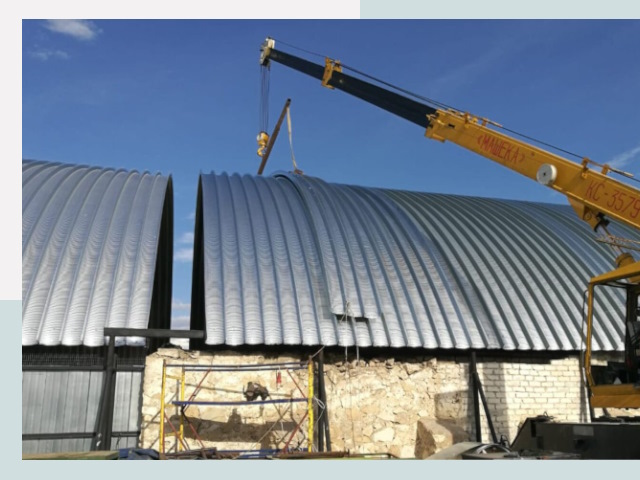 Реконструкция ангаров в Искитиме от 612 руб.