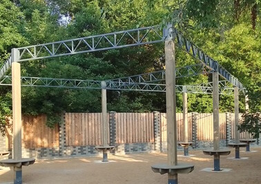 Терраса из металлоконструкций под ключ, проектирование, изготовление и монтаж от СтальСтрой-Скм